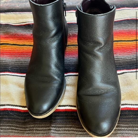 Leather Ankle Boots - Picture 2 of 5